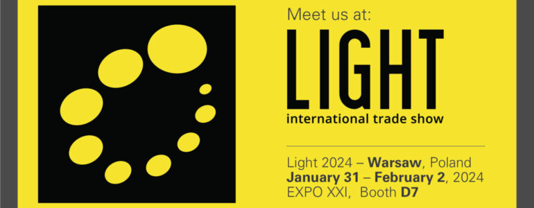 inteliLIGHT streetlight control in the spotlight at the LIGHT Trade Show 2024 in Warsaw