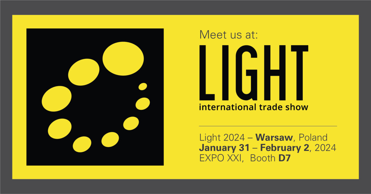 inteliLIGHT streetlight control in the spotlight at the LIGHT Trade Show 2024 in Warsaw inteliLIGHT streetlight control in the spotlight at the LIGHT Trade Show 2024 in Warsaw